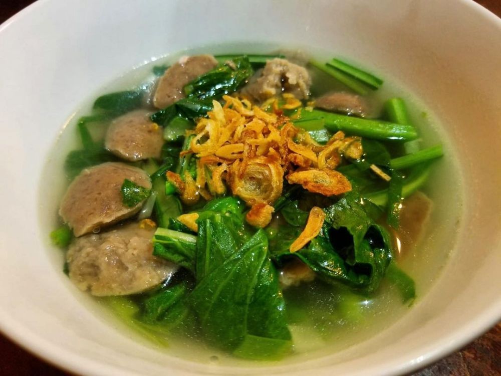 13 Resep masakan sawi hijau dan bakso sederhana ala rumahan, praktis ditiru