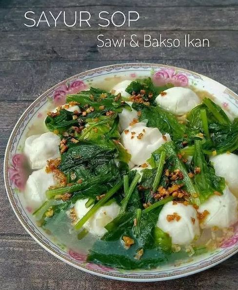 13 Resep masakan sawi hijau dan bakso sederhana ala rumahan, praktis ditiru