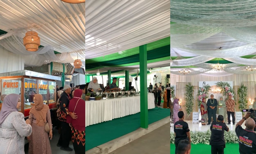 pernikahan digelar di pasar © 2023 brilio.net