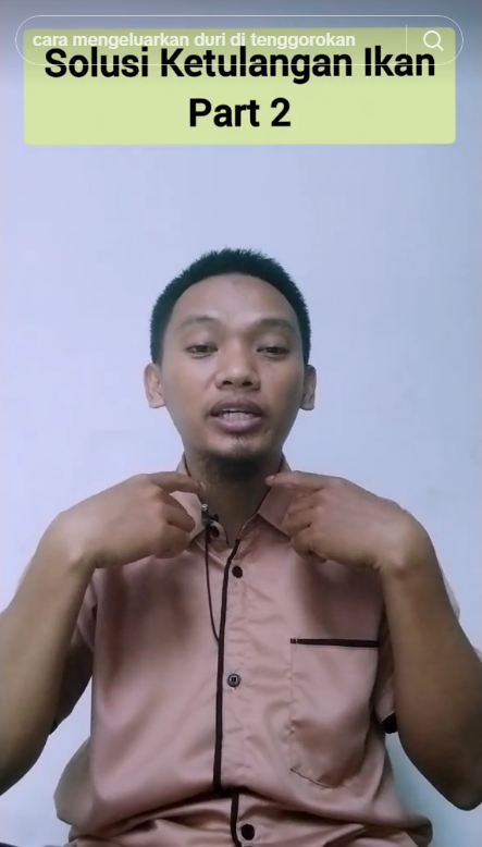 Tanpa menelan makanan, ini cara mengeluarkan duri ikan tersangkut di tenggorokan pakai 1 jenis minuman