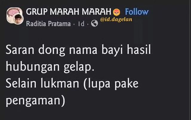 Status Facebook nggak penting tapi bikin mikir  Berbagai sumber