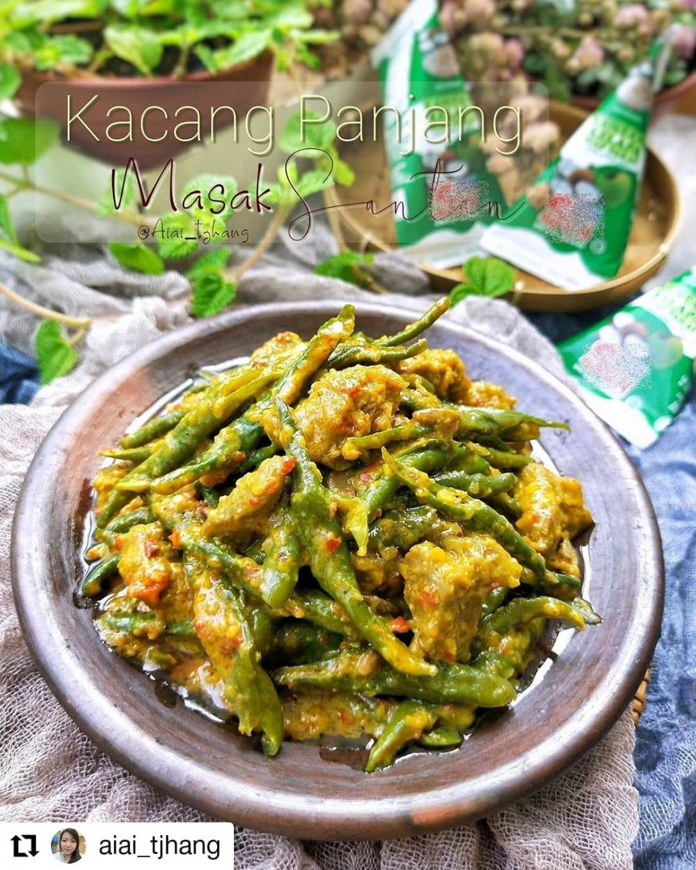 15 Resep kacang panjang bumbu kuning, simpel, gurih, dan bikin nagih