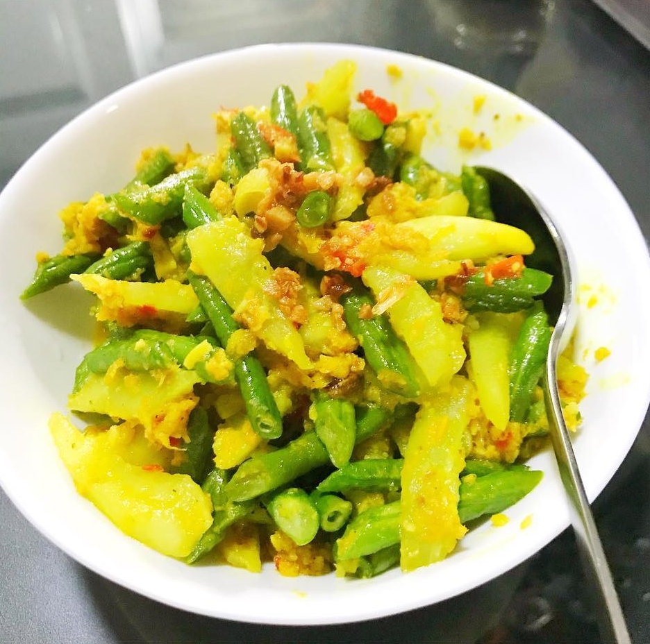 15 Resep kacang panjang bumbu kuning, simpel, gurih, dan bikin nagih