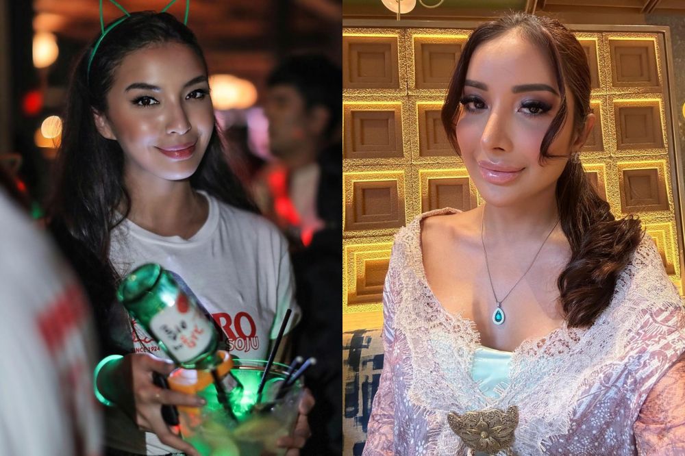 beda gaya manohara dan millen © instagram