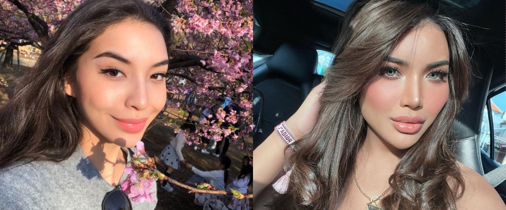 beda gaya manohara dan millen © instagram