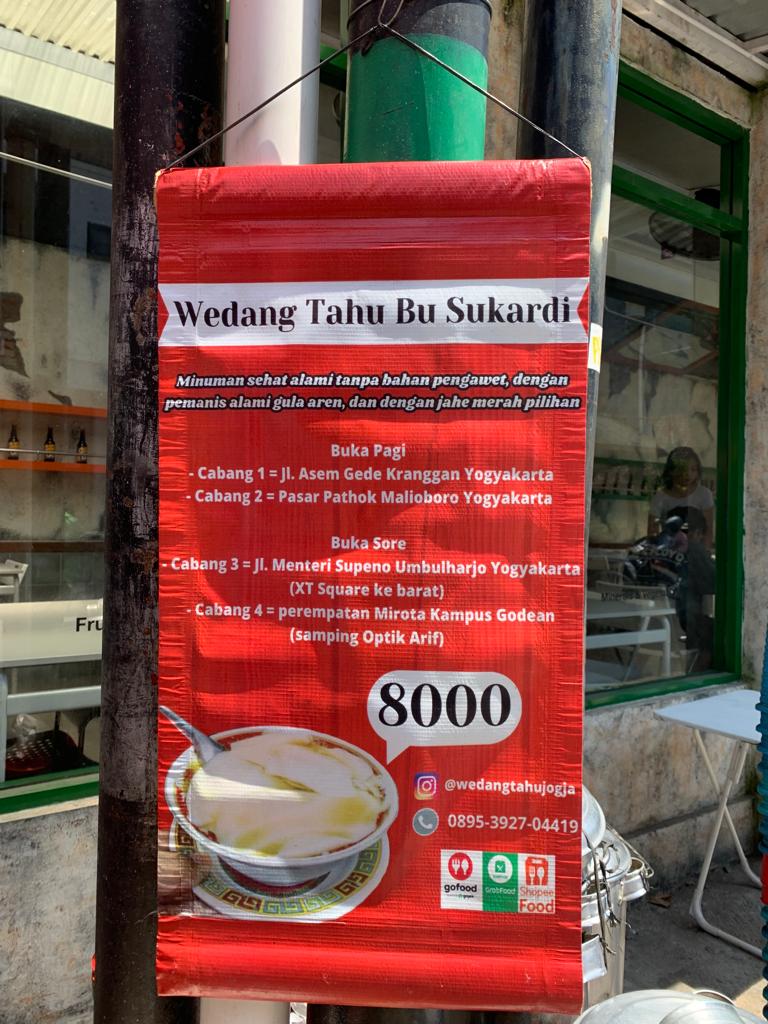 wedang tahu bu kardi dulu jualan petai © brilio.net