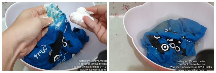Tak perlu panik, begini trik mengatasi noda luntur di baju cuma pakai 1 bahan dapur dan 1 jenis buah