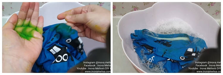 Tak perlu panik, begini trik mengatasi noda luntur di baju cuma pakai 1 bahan dapur dan 1 jenis buah