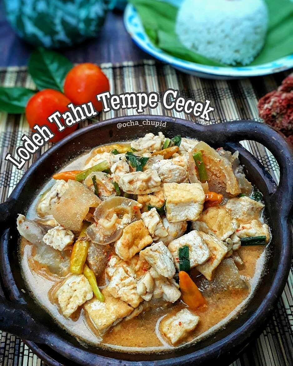 15 Resep lodeh tahu tempe ala rumahan, istimewa, praktis, gurih, dan nikmat disantap