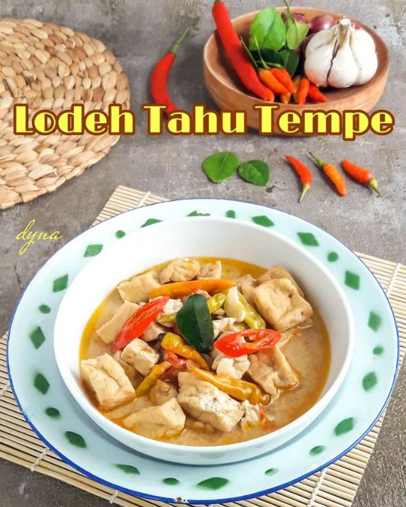 15 Resep lodeh tahu tempe ala rumahan, istimewa, praktis, gurih, dan nikmat disantap