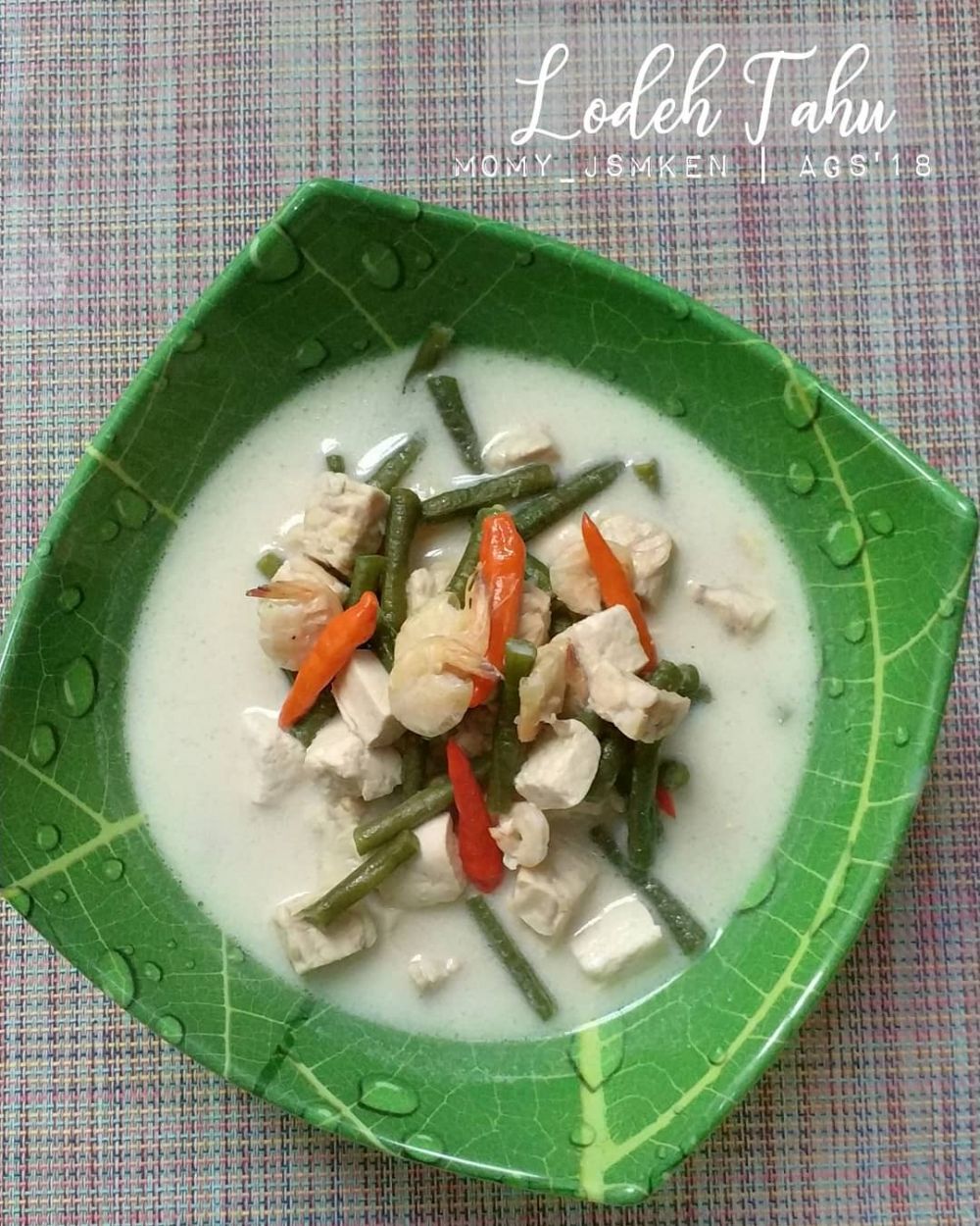 15 Resep lodeh tahu tempe ala rumahan, istimewa, praktis, gurih, dan nikmat disantap