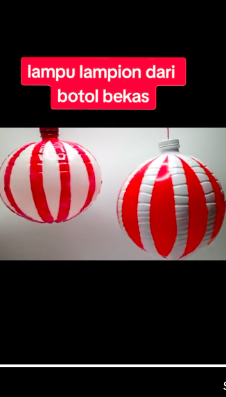 Aksi pria tunjukkan fungsi lain botol bekas ini kreatif banget, kerennya bikin takjub