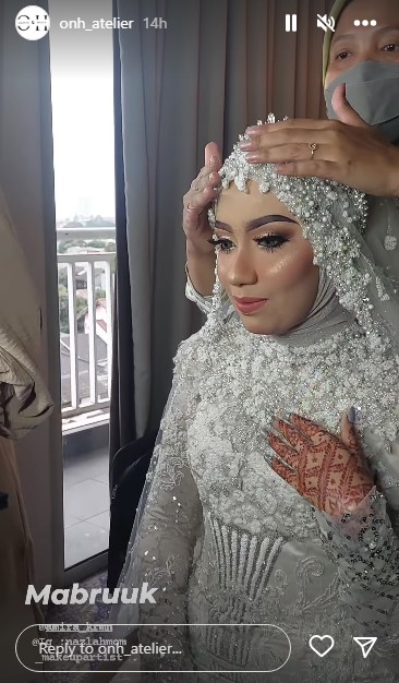 ngunduh mantu Reza dan Amira © Instagram ngunduh mantu Reza dan Amira © Instagram