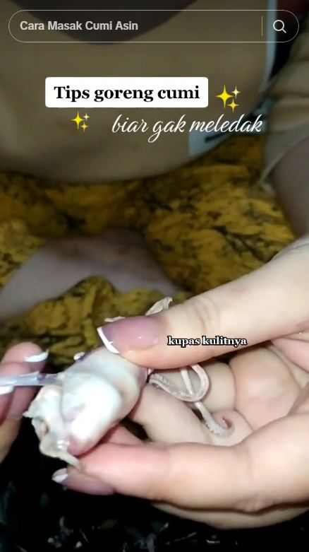 Cukup dimasak sekali, begini trik menggoreng cumi agar tak meletup walau tanpa ditaburi tepung