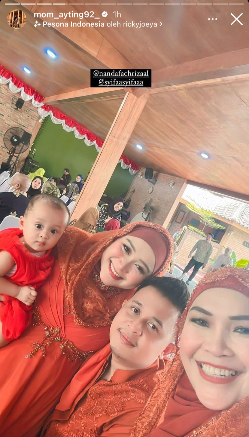 penampilan syifa adik ayu ting ting © instagram