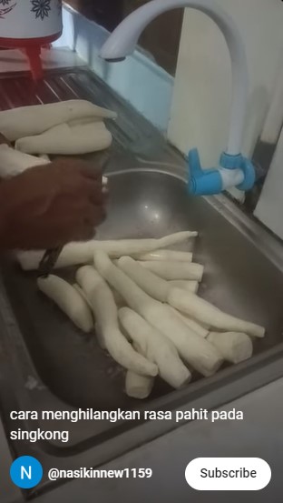 Jangan langsung direbus, begini trik menghilangkan rasa pahit dan langu dari singkong