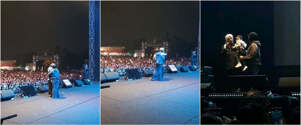 momen mesra opick dan bebi silvana © instagram momen mesra opick dan bebi silvana © instagram