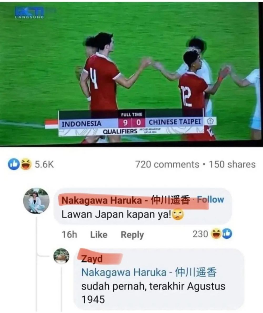 Tanya jawab di Facebook bikin ngakak Berbagai sumber