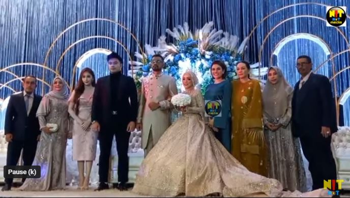 Momen pernikahan 7 anak pengacara, resepsi putra Hotman Paris dihadiri deretan pejabat