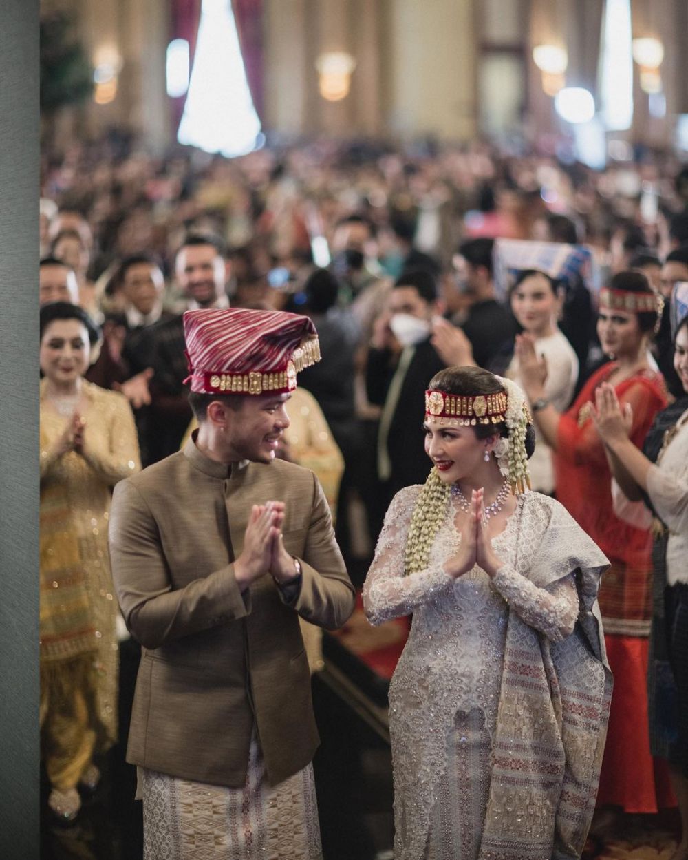 Momen pernikahan anak pengacara © 2023 brilio.net