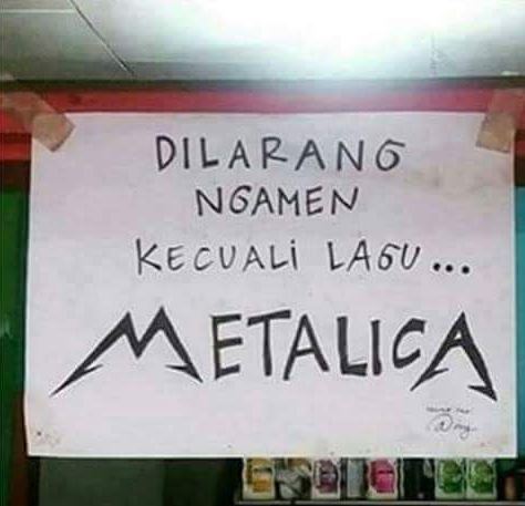 Potret kocak tulisan imbauan untuk pengamen Berbagai sumber