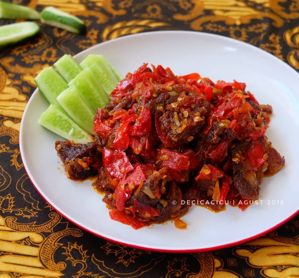 15 Resep balado daging sapi basah, empuk, lezat, dan bumbu meresap sampai dalam