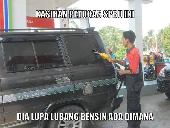 isi bensin nyeleneh © berbagai sumber