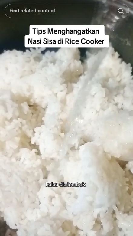 Tak perlu dimasak lagi, begini cara menghangatkan nasi sisa di rice cooker pakai 1 alat