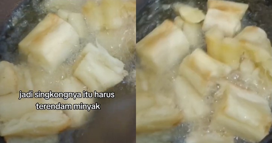 Bukan direbus dulu, ini trik goreng singkong agar teksturnya renyah tapi tidak keras