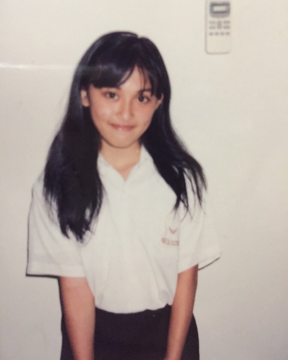 transformasi bocah smp disebut kembaran agnez mo © instagram