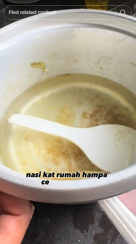 Cara ampuh agar nasi tak cepat basi dan berkerak meski disimpan di rice cooker, pakai 1 bumbu dapur