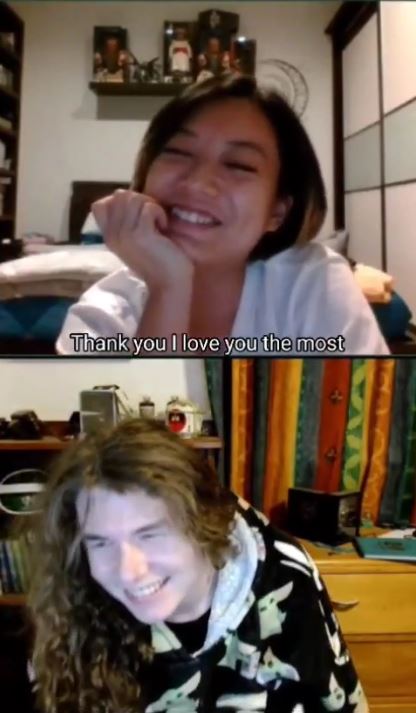 leony trio kwek kwek dapat kejutan dari pacar © 2023 brilio.net