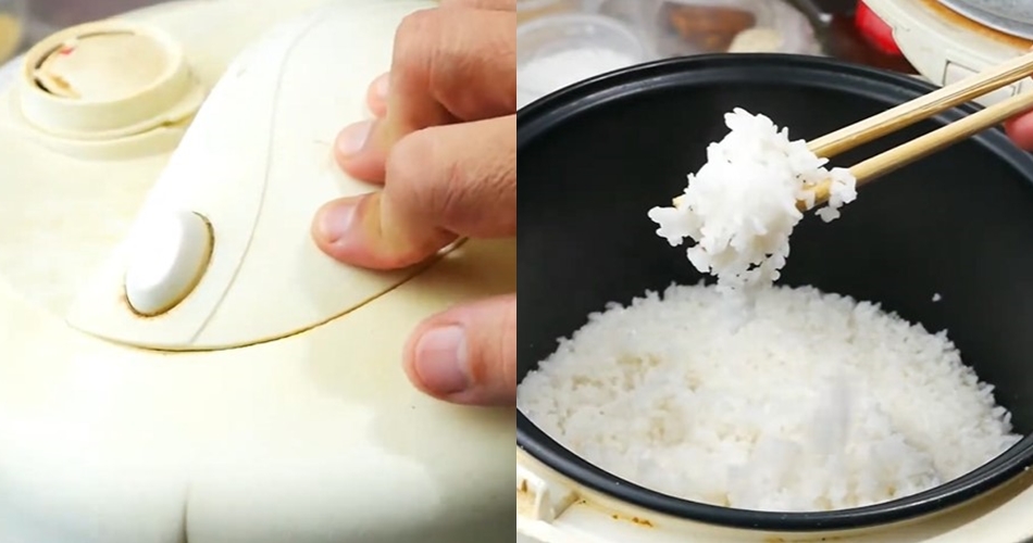 Tanpa dicampur bubuk agar-agar, begini cara menanak nasi pulen ala HokBen cuma tambah 1 bahan dapur