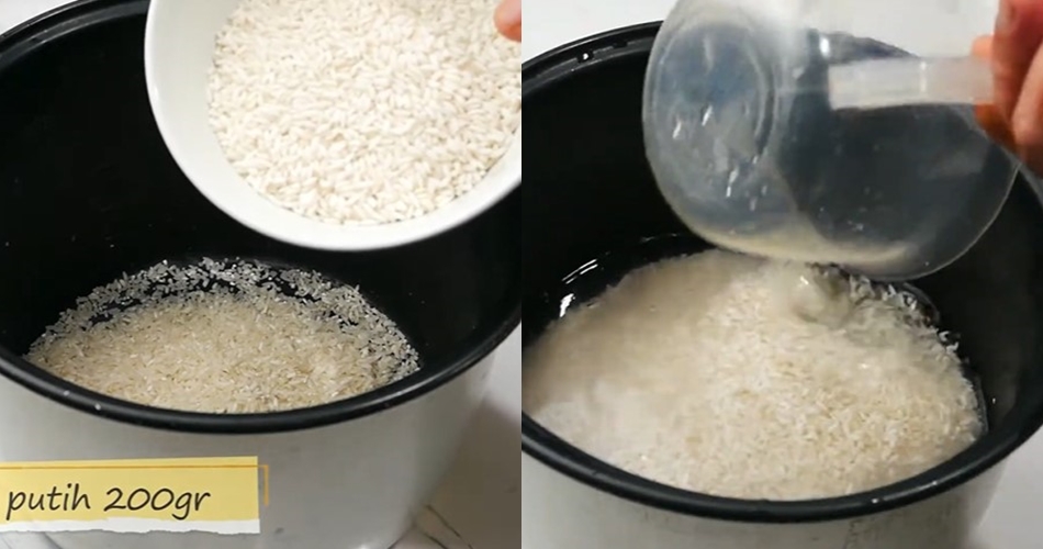 Tanpa dicampur bubuk agar-agar, begini cara menanak nasi pulen ala HokBen cuma tambah 1 bahan dapur