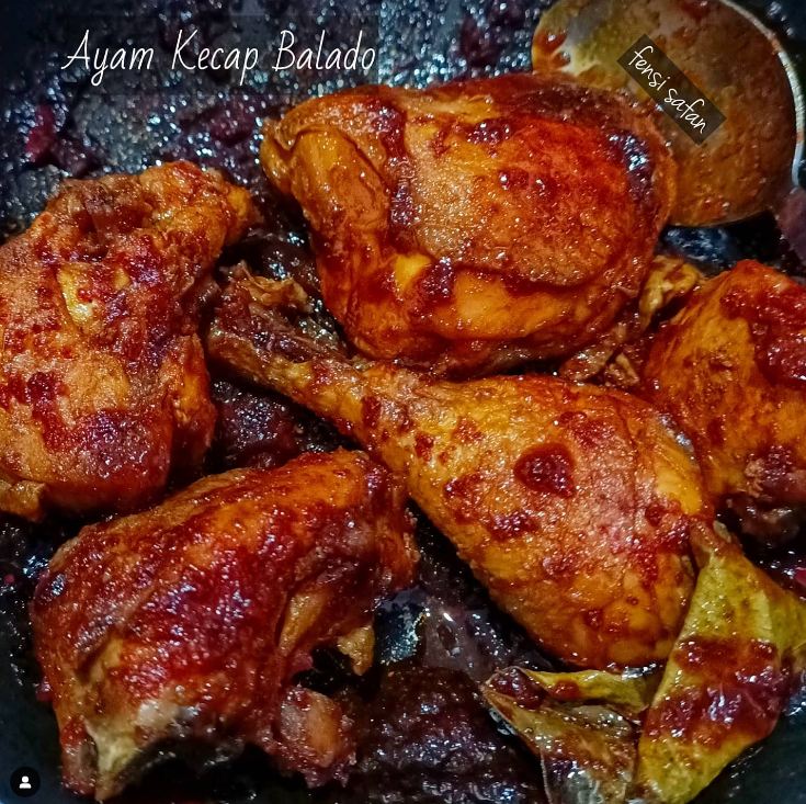25 Resep bumbu ayam kecap, enak, sedap, dan menggugah selera