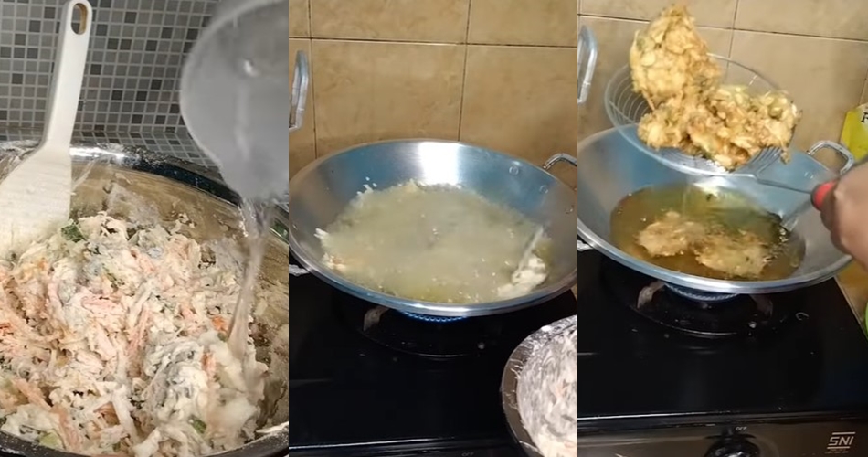 Tanpa diberi baking powder, ini trik goreng bala-bala agar renyah dan tak menyerap banyak minyak