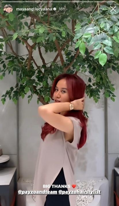 potret mayang habiskan 10 juta untuk cat rambut © berbagai sumber potret mayang habiskan 10 juta untuk cat rambut © berbagai sumber