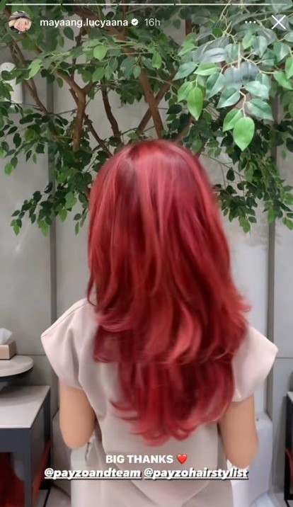 potret mayang habiskan 10 juta untuk cat rambut © berbagai sumber potret mayang habiskan 10 juta untuk cat rambut © berbagai sumber