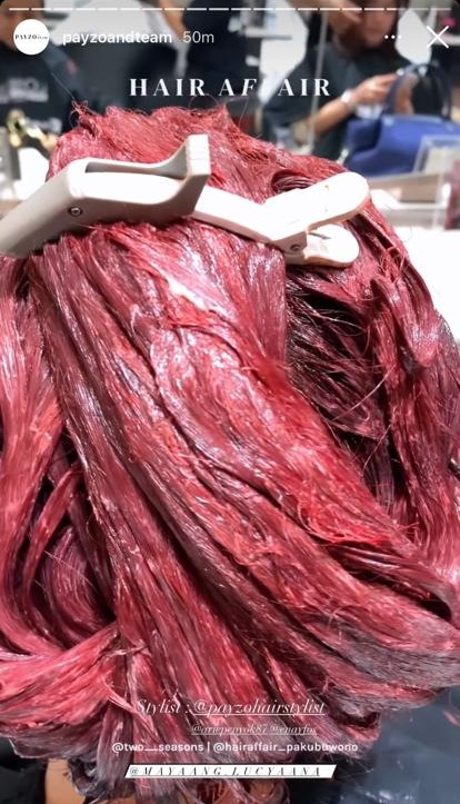 potret mayang habiskan 10 juta untuk cat rambut © berbagai sumber