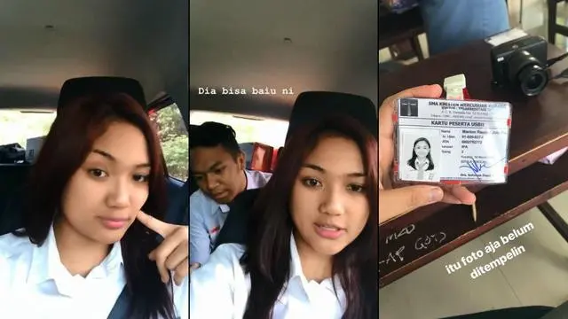 potret lawas marion jola saat sekolah © berbagai sumber