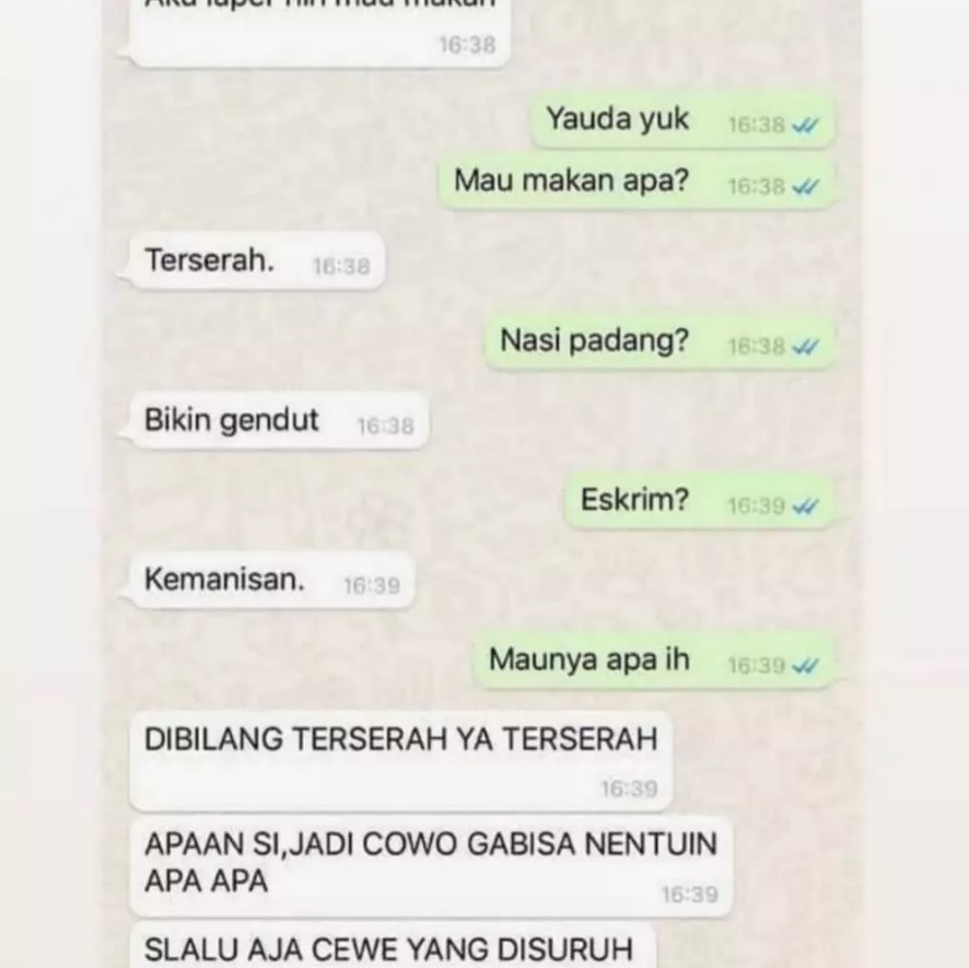 Chat pasangan banyak minta bikin hela napas Berbagai sumber Chat pasangan banyak minta bikin hela napas Berbagai sumber