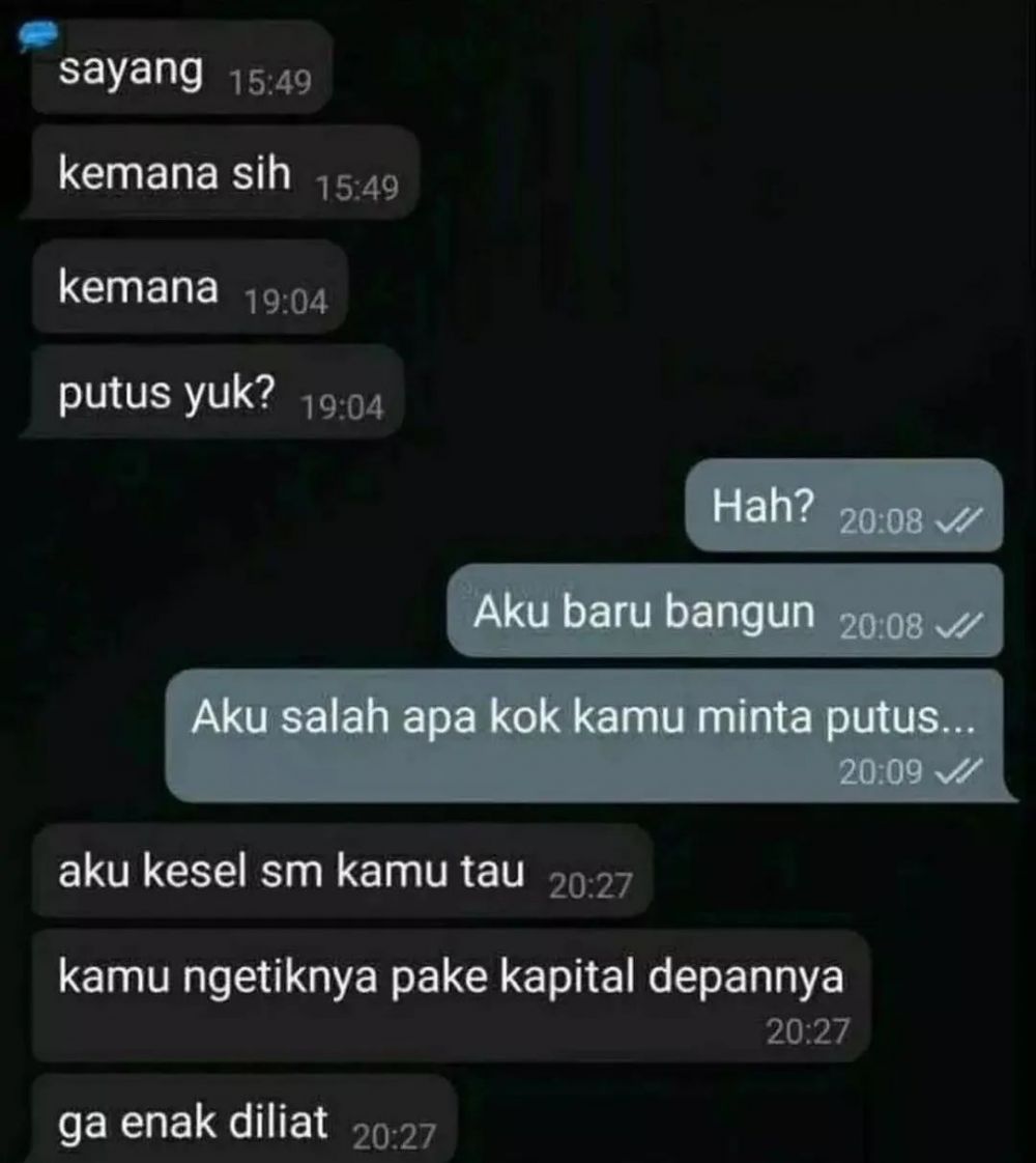 Chat pasangan banyak minta bikin hela napas Berbagai sumber Chat pasangan banyak minta bikin hela napas Berbagai sumber