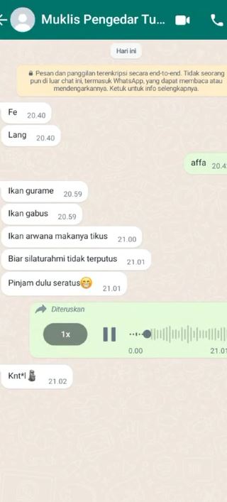 Chat lucu tren pantun pinjam seratus Berbagai sumber Chat lucu tren pantun pinjam seratus Berbagai sumber