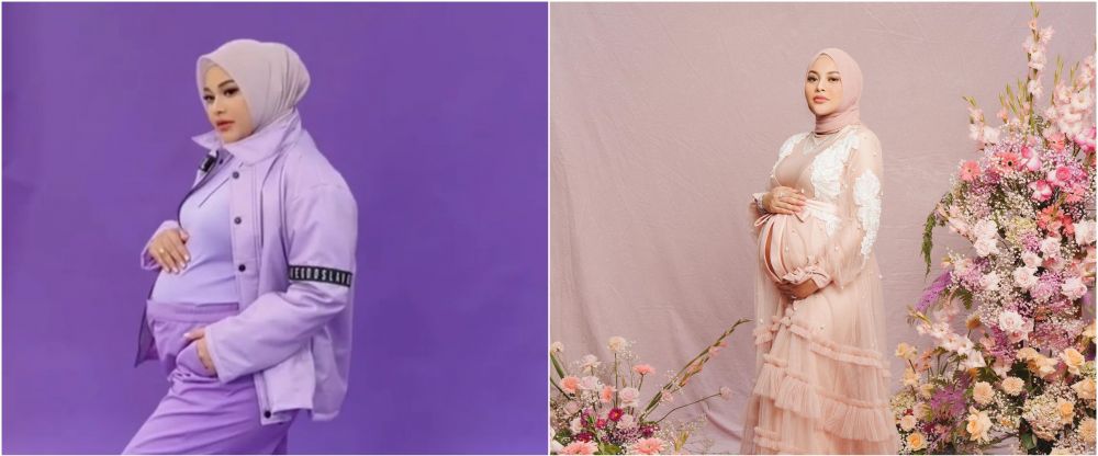 gaya maternity shoot Aurel Hermansyah © 2023 brilio.net