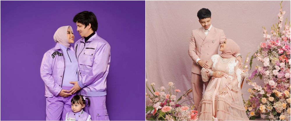 gaya maternity shoot Aurel Hermansyah © 2023 brilio.net