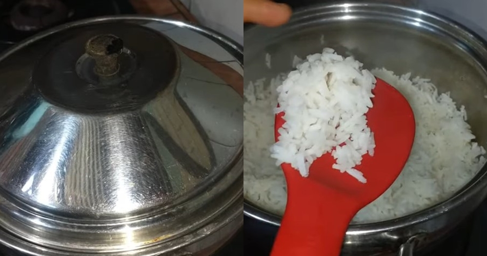 Trik atasi nasi kurang matang agar berubah pulen, simpel tanpa panci kukus atau rice cooker