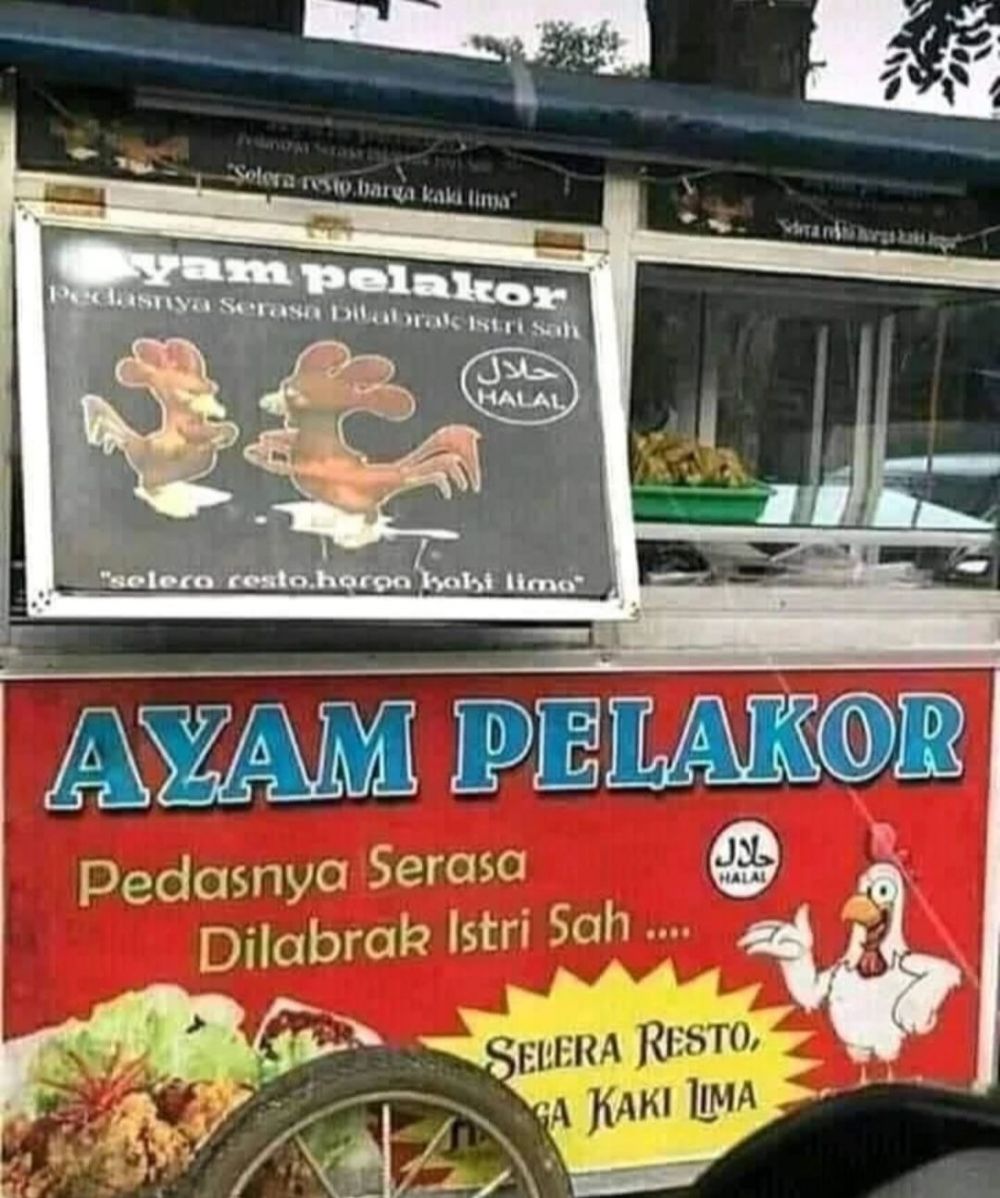 Trik marketing nyeleneh tulisan warung  Berbagai sumber Trik marketing nyeleneh tulisan warung  Berbagai sumber