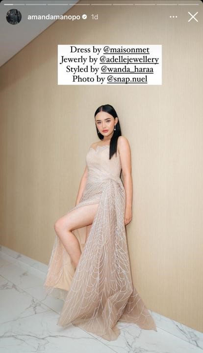 potret seleb di acara indonesian television awards 2023 © berbagai sumber