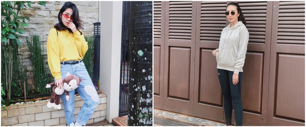 adu gaya Dinda Kirana dan Nadya Shakira © Instagram