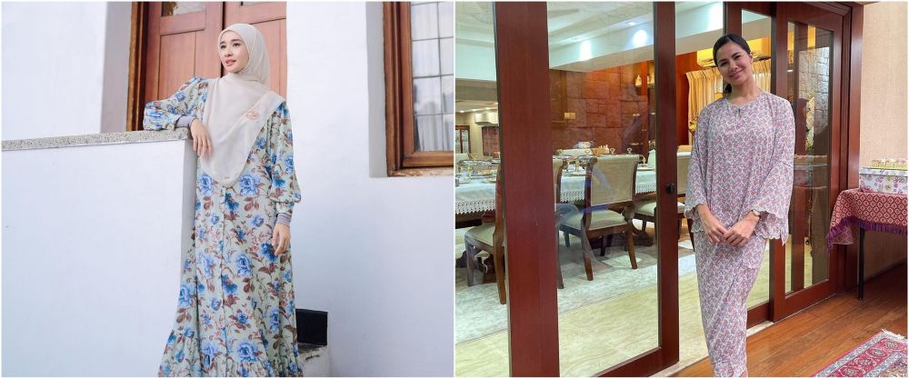 adu gaya Noor Nabila dan Laudya Cynthia Bella © 2023 brilio.net